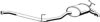MERCE 2104903821 End Silencer
